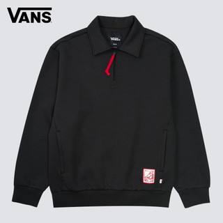 Vans Vans x Bolin 馬年藝術家聯名系列 黑色POLO衫