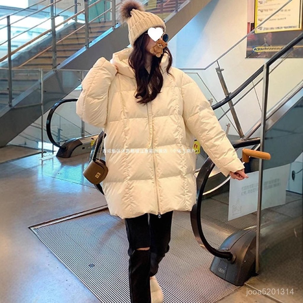 【MR.男先生】臺灣出貨 免運 女秋冬羽絨服 羽絨棉服女2025年冬季新款韓版寬鬆棉襖加絨加厚中長款棉衣外套潮