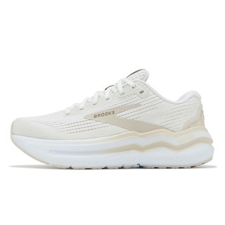 Brooks 慢跑鞋 Ghost Max 2 女鞋 白 米白 路跑 魔鬼極致系列 [ACS] 1204201B109