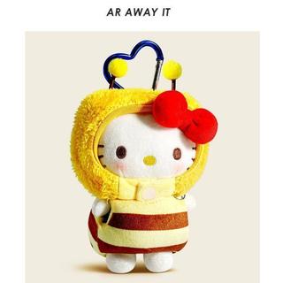 ⚡️櫻花優選⚡️可愛kitty包包掛件毛絨公仔鑰匙扣玩偶kt揹包書包掛飾禮品禮品