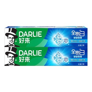 【台灣現貨-可快速出貨】DARLIE 好來 全亮白清新薄荷牙膏 140g