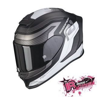♚賽車手的試衣間♚ Scorpion® EXO-R1 Evo Air Vatis 消光 黑/白