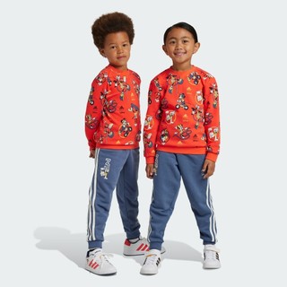 adidas DISNEY MICKEY MOUSE 運動套裝 長袖/長褲 童裝 IV9625 官方直營