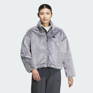 adidas DANCE 運動外套 毛絨外套 女 JJ1081 官方直營