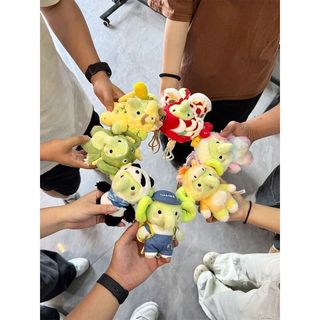 🎀台現免運🎀霸王茶姬CHAGEE 茶小象出去走走系列盲盒 絨毛公仔吊飾 可愛玩偶 包包掛件 鑰匙圈 潮玩收藏 療癒小物