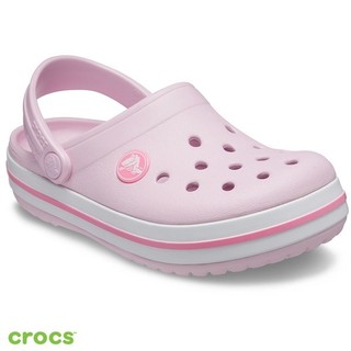 Crocs卡駱馳 (童鞋) 卡駱班小童克駱格-芭蕾粉色-207005-6GD 洞洞鞋