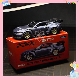 🔥臺灣出貨🔥美馳圖 1/64 福特 野馬 GTD 2025 汽車模型 模擬 小比例合金車模