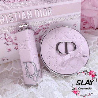 現貨🎀正品送禮袋 DIOR 超完美氣墊 外殼+芯 粉色蝴蝶結氣墊 迪奧氣墊粉餅12g #0N 1N