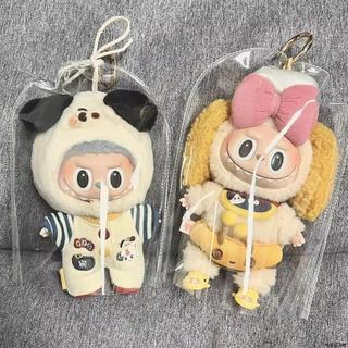 免運費公仔macaron娃衣防塵罩外帶包popmart套FCD