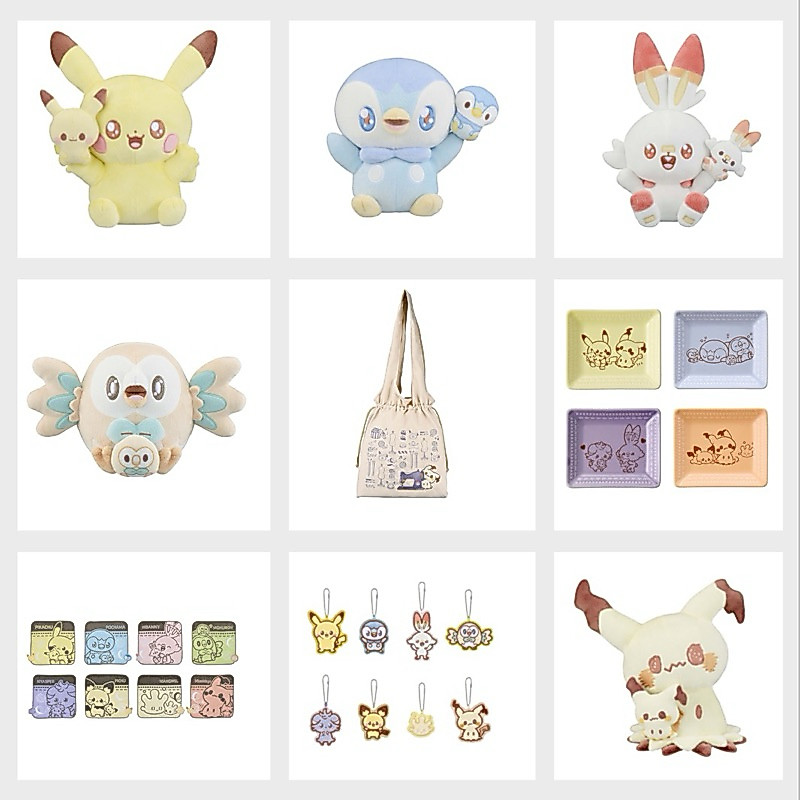 🇯🇵日版【一番賞】寶可夢 PokéPeace 悠閒縫紉時光 皮卡丘 木木梟 波加曼 炎兔兒 謎擬Q 娃娃 布偶