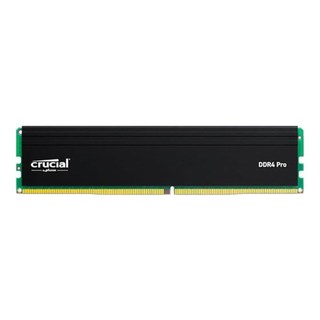 Micron 美光 Crucial Pro 16GB DDR4-3200 UDIMM 桌上型記憶體 (含散熱片)