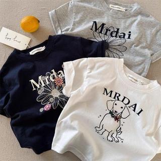 Mimo⭐男童女童短袖T恤夏季中小兒童卡通上衣寶寶可愛童裝