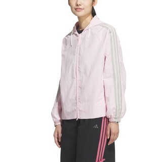 ADIDAS 女 DCE WV LL JKT 連帽外套-KR7603