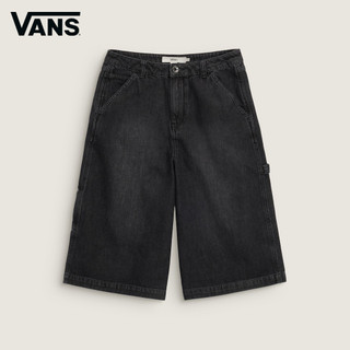Vans Baggy Denim 女款黑色牛仔短褲