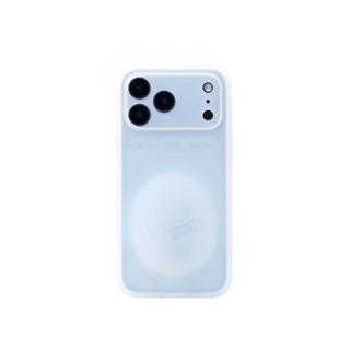 SKYLRK IPHONE BUMP CASE CLEAR 暈染手機殼 藍白色