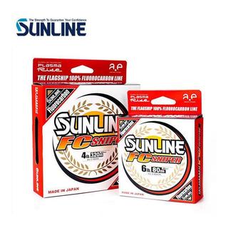 菠蘿精選🌸免運25款日本SUNLINE桑瀨新款FC SNIPER等離子處理圖層路亞碳線漁線