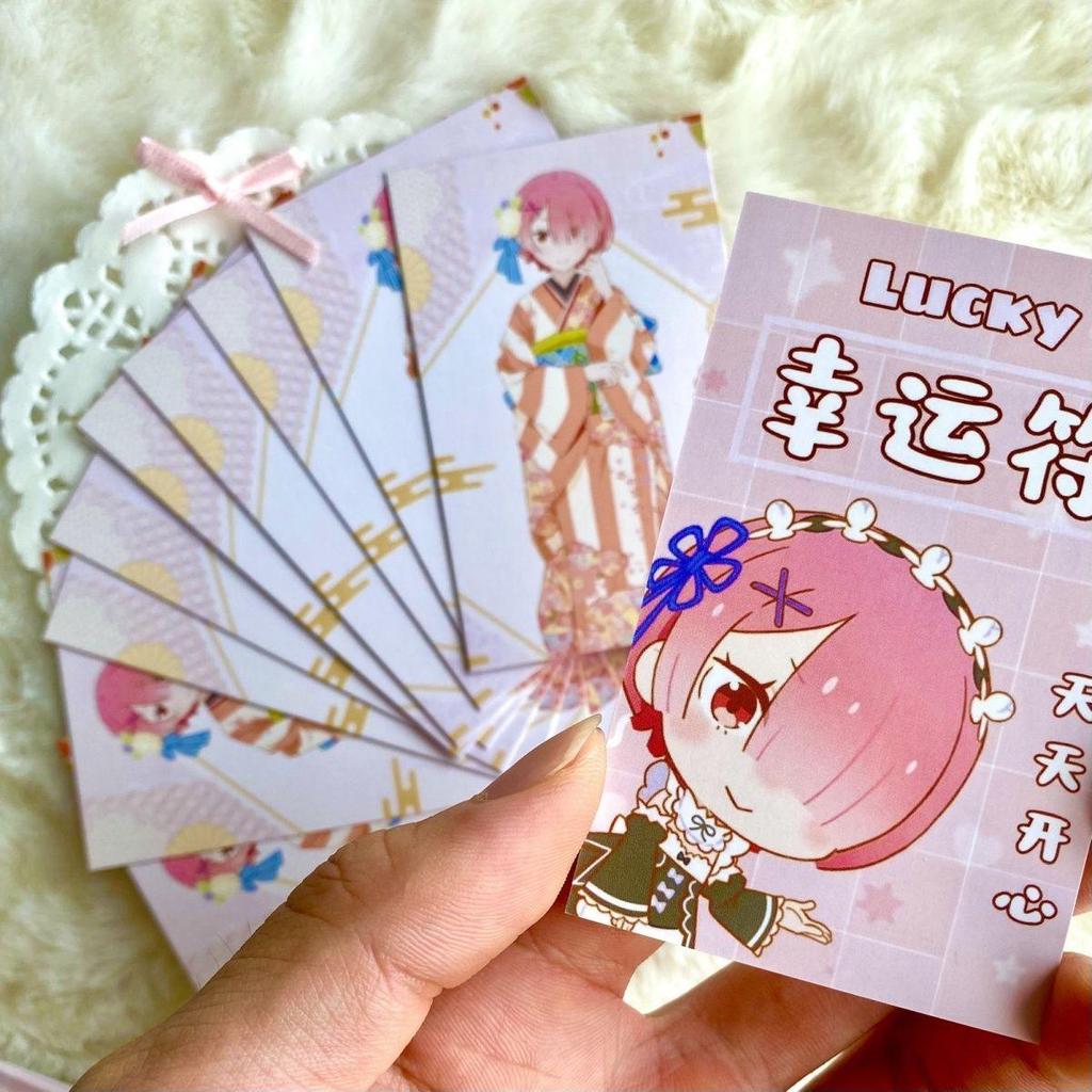 日漫 re:從零開始的異世界生活 拉姆 從零開始的異世界生活 周邊 re0从零开始的异世界生活蕾姆拉姆无料同人周边谷子漫