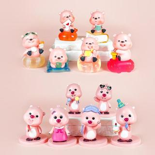 ⚡熱銷推薦​​⚡海狸loopy露比手辦模型動漫盲盒公仔可愛少女心女生禮品擺件裝飾
