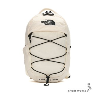 The North Face 北面 後背包 小背包 防潑水 彈力繩扣 米白【運動世界】NF0A52SWROU