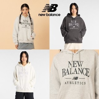 【New Balance】 NB 連帽長袖衛衣 女性 深灰/淺灰/米杏任選 WT61C00MAHH/ABR/SST