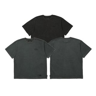 Neighborhood Pigment 水洗短袖 復古 短T 上衣 黑/軍綠 262FPNH-CSM19【SPLY】
