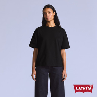 Levi's BLUETAB 舒適版短袖Tee / 黑 女生上衣 人氣新品 003JL-0001