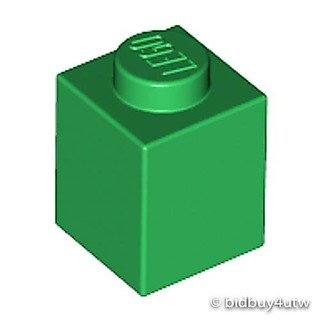 LEGO零件 基本磚 1x1 3005 綠色 300528【必買站】樂高零件