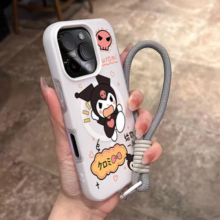 少女風卡通 iPhone13 pro max 12 11 pro max 12mini 13mini 掛繩手機殼