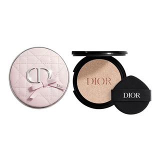 全新正品🌈附提袋 DIOR 超完美氣墊 外殼+芯 粉色蝴蝶結氣墊 迪奧氣墊粉餅12g #0N 1N