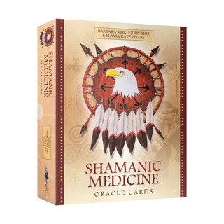 薩滿藥輪神諭卡,贈中文翻譯｜Shamanic Medicine Oracle Cards【左西】