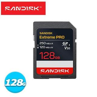 SANDISK Extreme PRO SD UHS-I 128GB 記憶卡