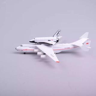 嚴選🔥21cm安東諾夫an225暴風雪號運輸機Buran模擬飛機模型收藏擺件拼裝桃園出貨✨