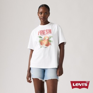 Levi's® 造型寬鬆短Tee / 225G厚磅 女生上衣 熱賣單品 001MX-0026
