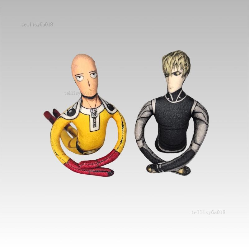 有貨在臺💥一拳超人抽象玩偶埼玉老鼠幹傑諾斯二次元周邊玩偶鐵絲骨架凹造型