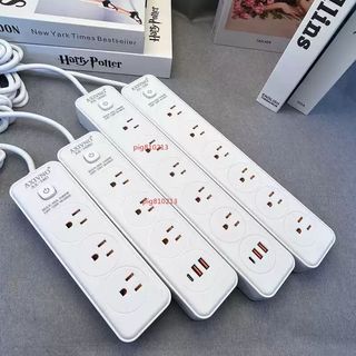 【臺灣出貨】美標用臺灣插座智能 usb+type-c快充電家用帶線排插 座接線板轉換器