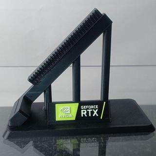 🚚免運優選🔥3D列印顯示卡展示架4090顯示卡橫版支架獨立顯示卡獨顯收納展示架免安裝