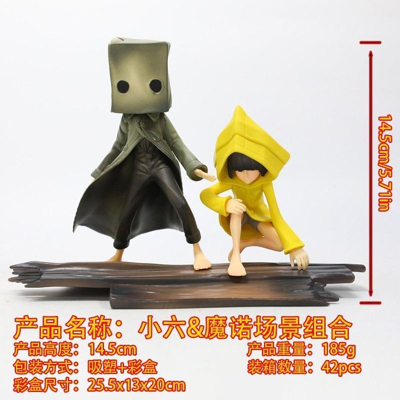 ✨臺灣出貨✨動漫 小小夢魘2 小六Six 魔諾 恐怖冒險 場景 遊戲周邊 盒裝