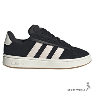 Adidas 休閒鞋 女鞋 仿皮 GRAND COURT ALPHA 00S 黑【運動世界】JQ3000