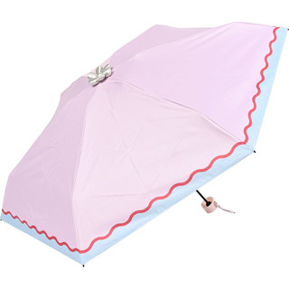 日本 assa 完全遮光UV100%花花遮陽雨傘/ Nami-nami Pink eslite誠品