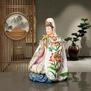 X⭐下殺⭐ 南海觀世音菩薩神像千手觀音披風神明雪衣神衣蓮花佛像神袍披肩
