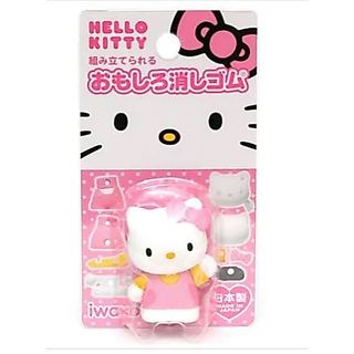 日本製 IWAKO 造型橡皮擦 Hello Kitty 凱蒂貓 日本限定