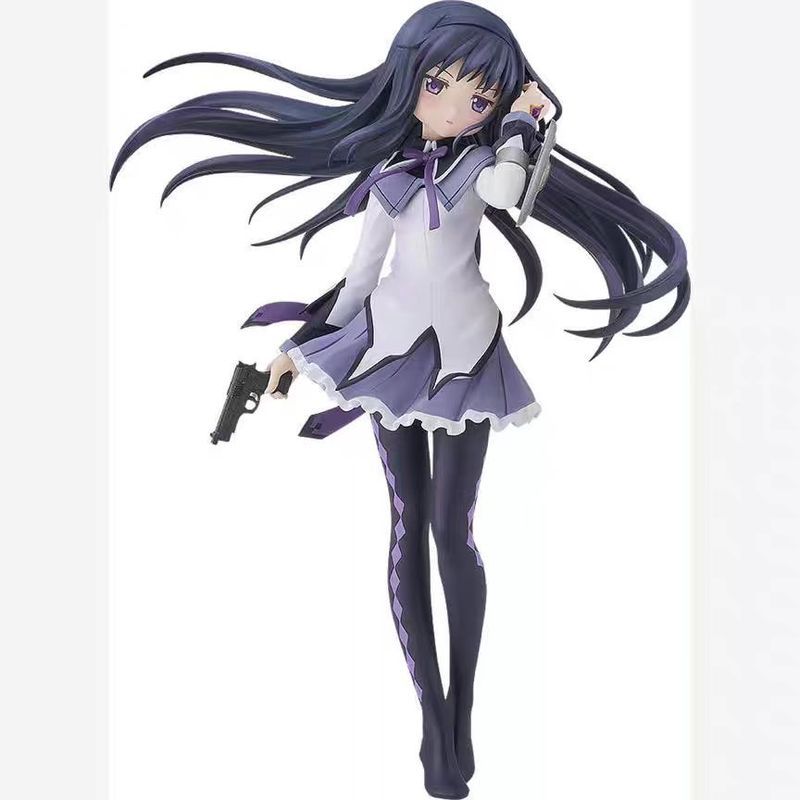 ✨在臺出貨✨魔法少女小圓曉美焰鹿目圓丘比動漫美少女桌面擺件公仔手辦禮物