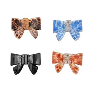 【保固 免運】Magnetic Bow Hair Claw Clip 新款蝴蝶結磁吸髮夾創意髮夾 髮夾 邊夾 鯊魚夾