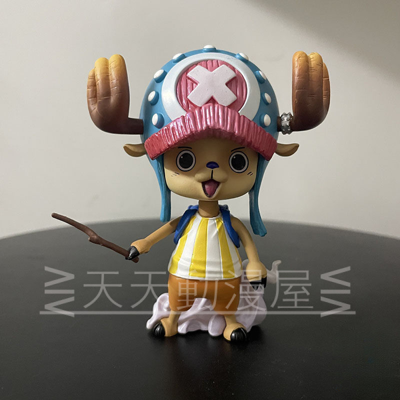 免運 海賊王 兩年後 新世界喬巴 站姿 笑臉 託尼託尼喬巴 草帽團 船醫 模型 公仔 擺件 盒裝 禮物