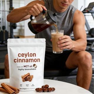 🚚 免運✅官方促銷✅原裝進口 錫蘭肉桂軟膠囊300粒 ceylon cinnamon