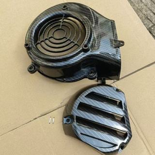 下殺低價林海飛鷹勁戰三代目四代目勁戰BWS發動機中缸塑膠罩 風扇罩 風扇 bws風扇蓋配件家用