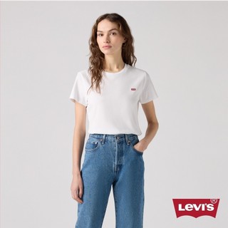 Levi's® 經典Perfect短Tee / 小布章 女生上衣 熱賣單品 39185-0028