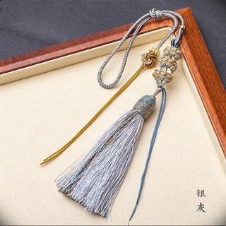 免運🚀吊飾 汽車吊飾 車掛繩 流蘇吊飾 手工編織中國結 曼陀羅蓮花座車掛 創意掛飾 DIY 手把繩飾品 繩結裝飾 復古風