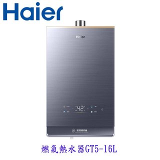 Haier 海爾 GT5-16L JSQ34-16GT5 燃氣熱水器