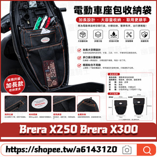 【隔日達】 適用宏佳騰 Brera X250 Brera X300 改裝車廂置物袋 椅墊收納袋 機車收納袋 摩托車置物袋